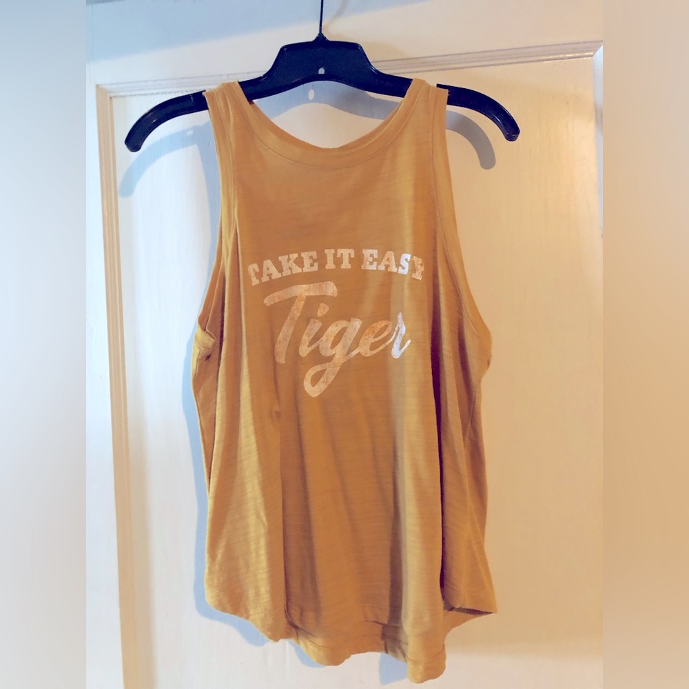 Women’s vintage racer back tank top.